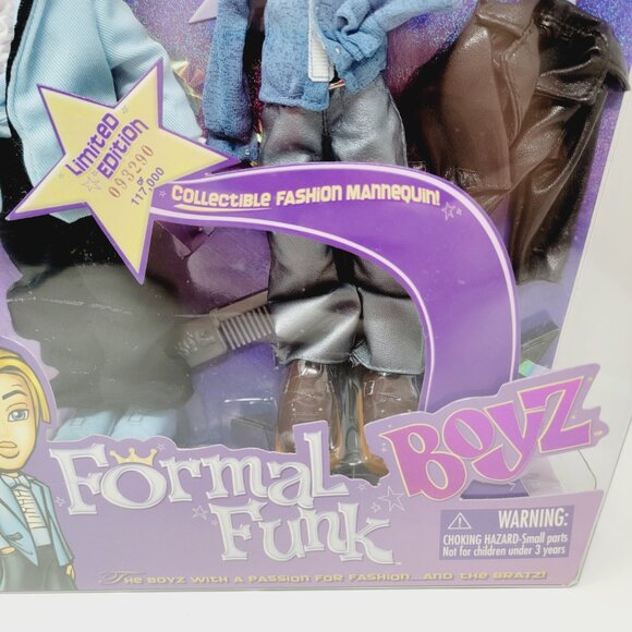 Bratz Doll NRFB Formal Funk Prom Cameron Limited Edition in Box 2003 - Picture 7 of 10
